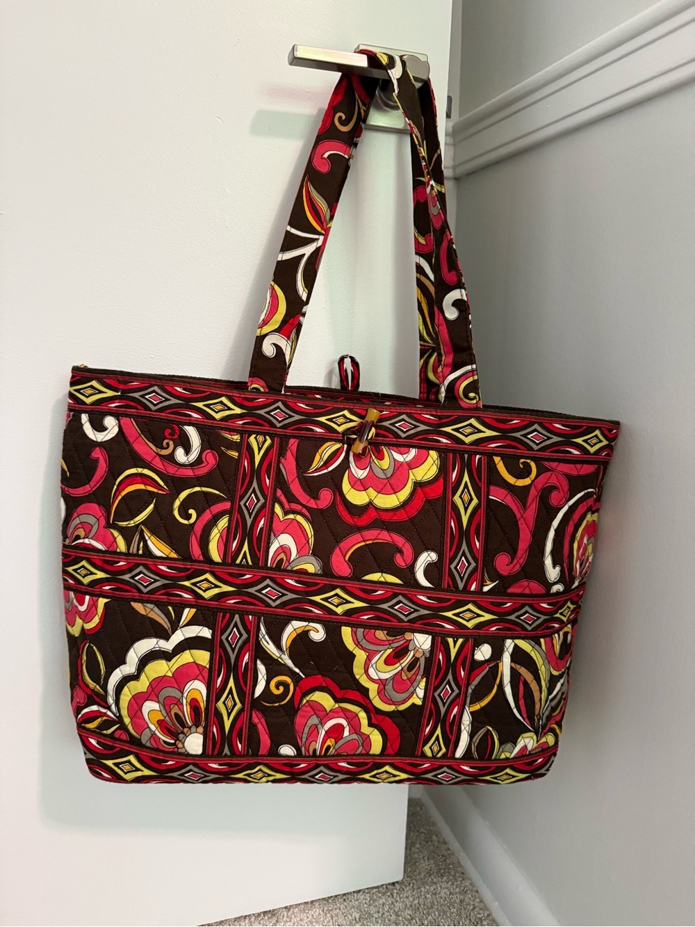 Vera Bradley Large Tic Tac Tote